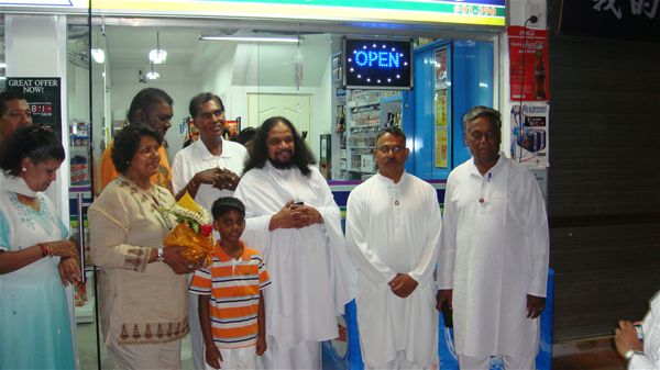 7 Guru Mahan Visit Mr Shanmugam son Shop Opening
